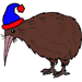 Kiwi 2 Coloring Pages