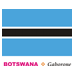 Botswana Flag Coloring Pages