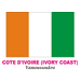 Cote Divoire Flag Coloring Pages