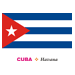 Cuba Flag Coloring Pages