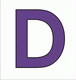 D-4th Alphabet Coloring Pages