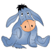 Eeyore Character Coloring Pages