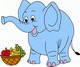 Hungry Elephant Coloring Pages