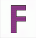 F-6th Alphabet Coloring Pages