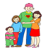 Family Pictures Coloring Pages