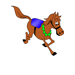 Horse Race Coloring Pages