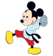 Happy Mickey Mouse Coloring Pages