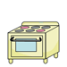 Oven Coloring Pages