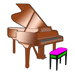 Music Piano Coloring Pages