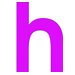 H-lowercase Alphabet Coloring Pages