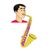 Saxophone Player Coloring Pages