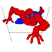 Moving Spider Man Coloring Pages