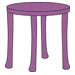 Stool Coloring Pages
