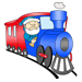 Toy Train Coloring Pages