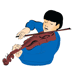 Violinist Coloring Pages