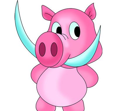 how to draw a pig cartoon for kids learn step by step pig cartoon drawing - Cartoon Drawings For Kids how to draw a pig cartoon for kids learn step by step pig cartoon drawing - Cartoon Drawings For Kids