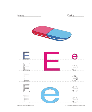 Alpha Picture Worksheet 5 Sheet