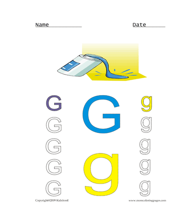 Alpha Picture Worksheet 7 Sheet