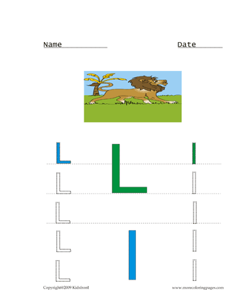 Alpha Picture Worksheet 12 Sheet