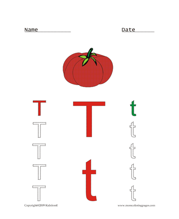 Alpha Picture Worksheet 20 Sheet