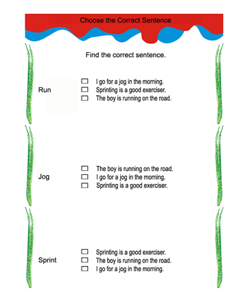 Correct Sentences 16 Sheet