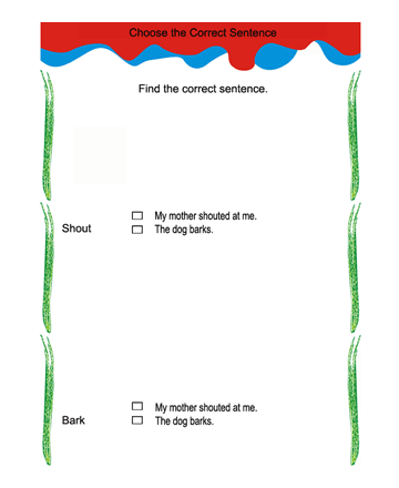 Correct Sentences 17 Sheet