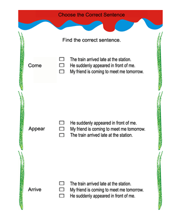 Correct Sentences 18 Sheet