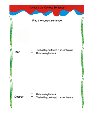 Correct Sentences 22 Sheet