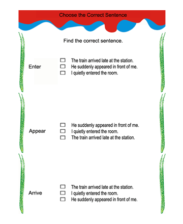 Correct Sentences 26 Sheet