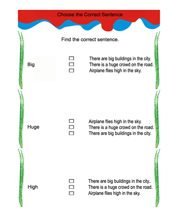 Correct Sentences 30 Sheet