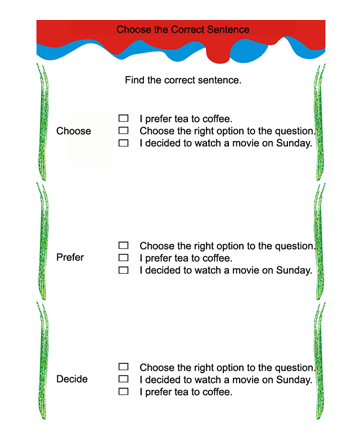 Correct Sentences 37 Sheet