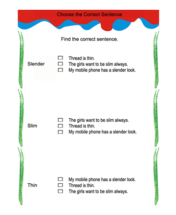 Correct Sentences 4 Sheet