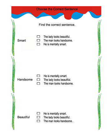 Correct Sentences 9 Sheet