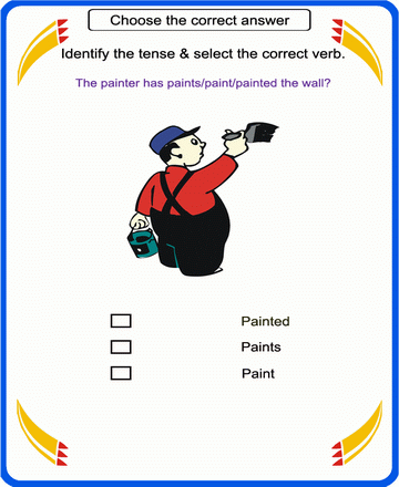 Correct Verb 46 Sheet