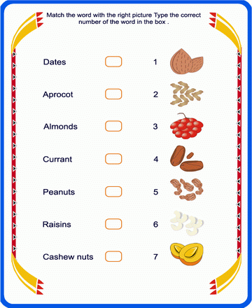 Fill Correct Number 4 Sheet