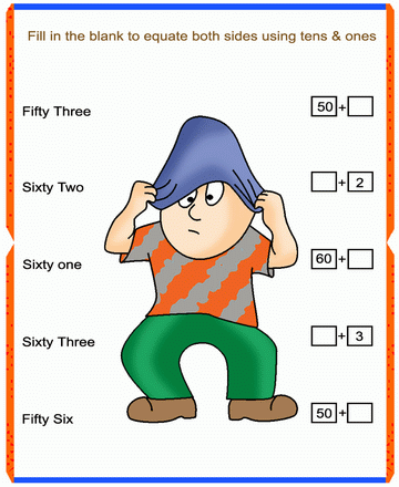 Fill In The Box 12 Sheet