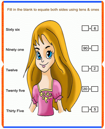 Fill In The Box 2 Sheet