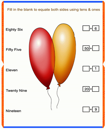 Fill In The Box 25 Sheet