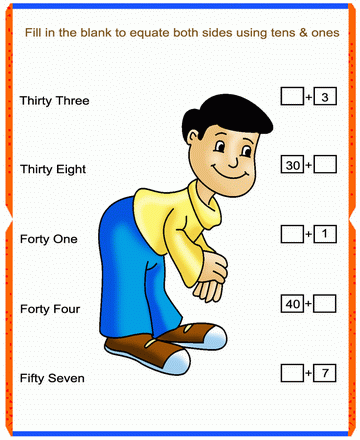 Fill In The Box 8 Sheet