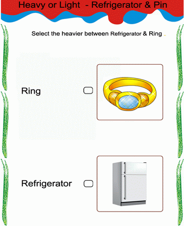 Select Heavier Option 4 Sheet