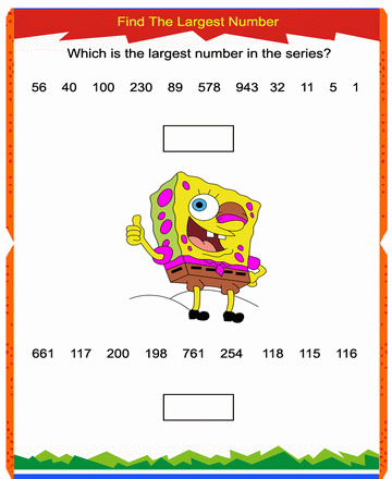 Largest Number 39 Sheet