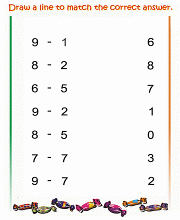 Printable Matching Number 24 Coloring Worksheets, Free Online