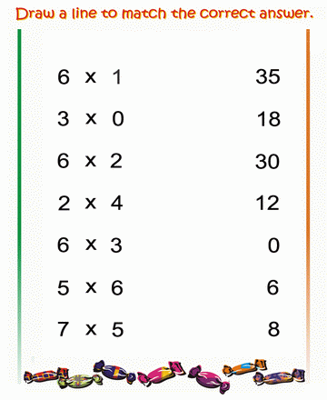 Matching Number 26 Sheet