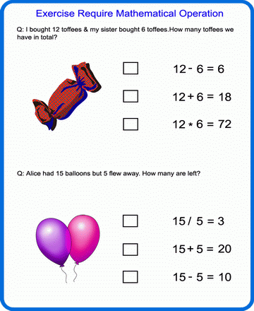 Mathematical Operation 35 Sheet