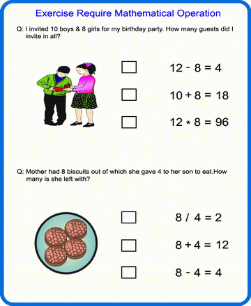 Mathematical Operation 40 Sheet