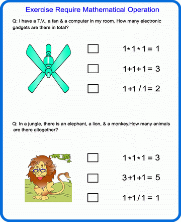 Mathematical Operation 50 Sheet