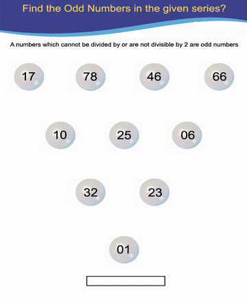 Odd Number 17 Sheet