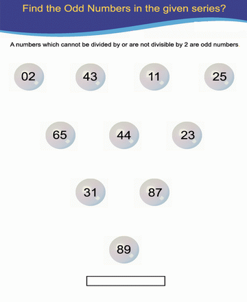 Odd Number 21 Sheet