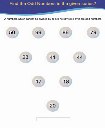 Odd Number 35 Sheet