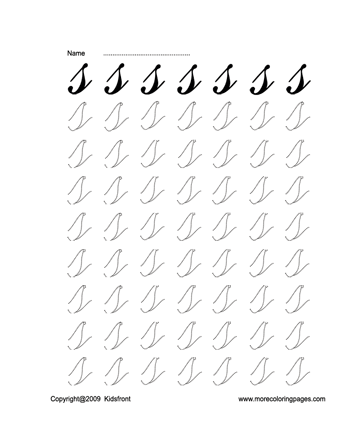 Letter S Worksheet Sheet